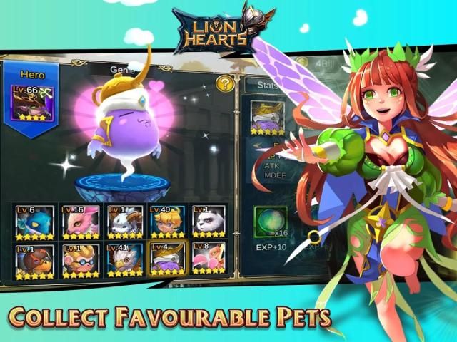 Lion Hearts: 3D MMO RPG screenshot 2