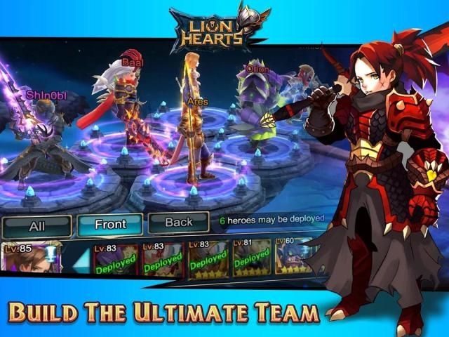 Lion Hearts: 3D MMO RPG screenshot 4