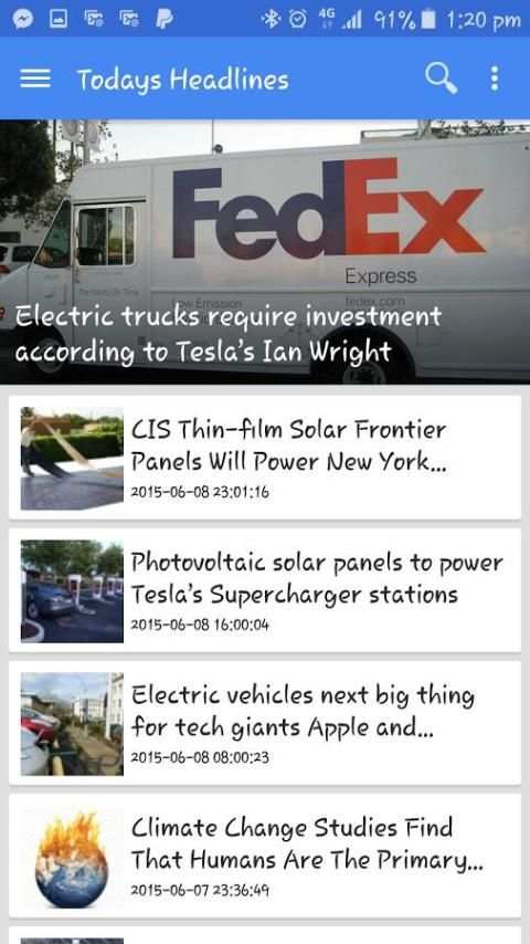 Solar Energy News App - ASQ screenshot 3