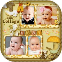 Baby Photo Collage Maker and Editor