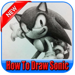 How to draw sonic иконка