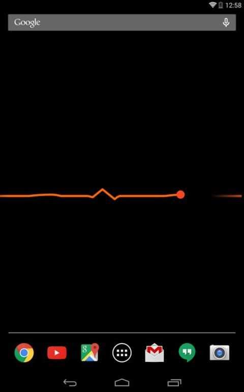 ECG Live Wallpaper screenshot 1