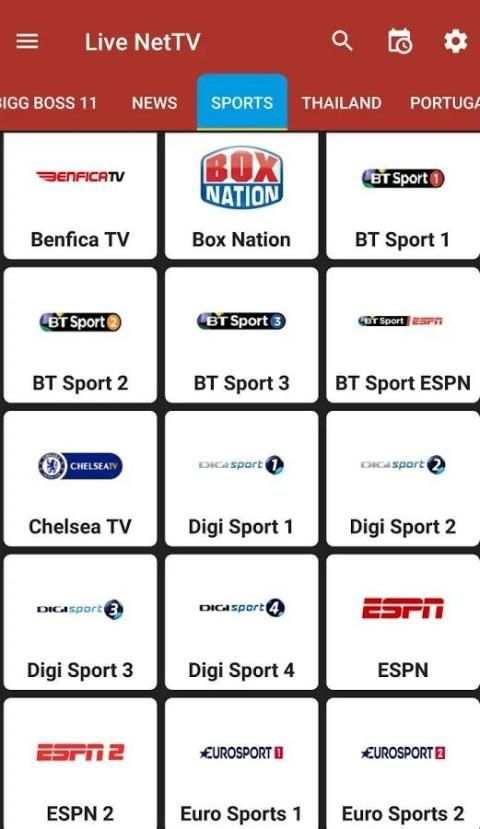 Live NetTV HD 4 تصوير الشاشة