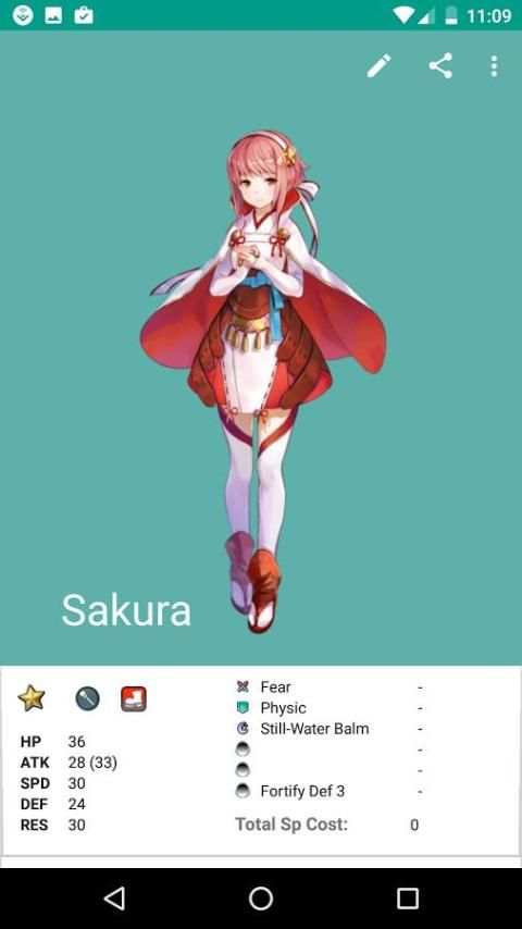 Feh: Fire Emblem Heroes Skills скриншот 2