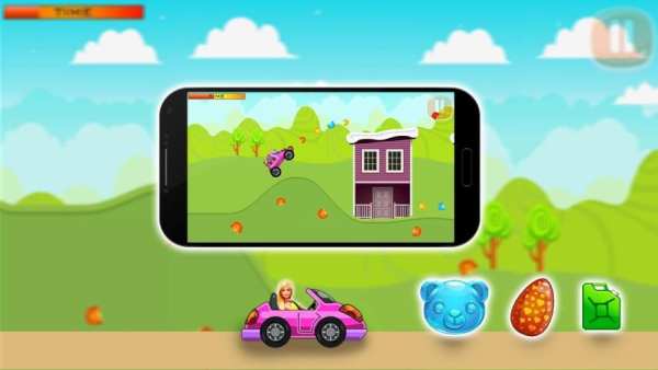 Super Princess Barbie : Car Game Driver 3 تصوير الشاشة