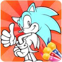 How To Color Sonic Hedgehogg