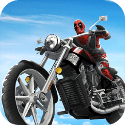 Moto Bike Rope Hero Harpoon 3D icon