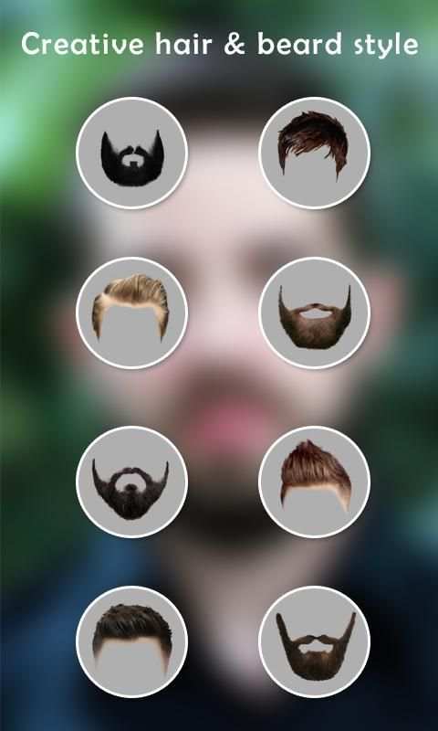 Man Hair Mustache Style PRO screenshot 2