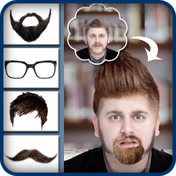 Man Hair Mustache Style PRO иконка