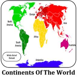 Continents of world