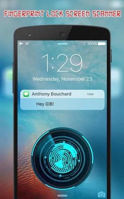 Fingerprint Scanner Lock Screen | Prank App скриншот 4