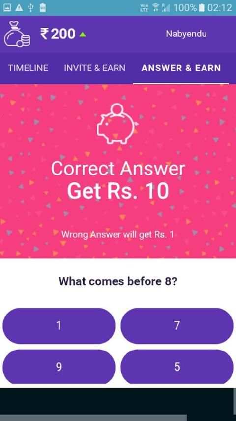 Pure Cash - Play, Invite, Watch Video and Earn screenshot 3