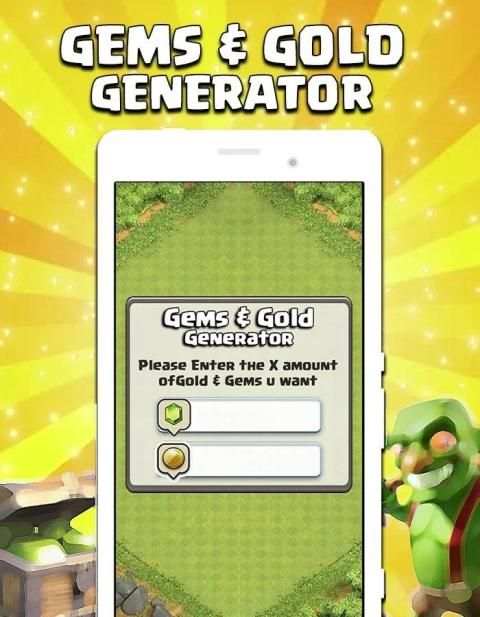 Generator Clash of Clans PRANK скриншот 1