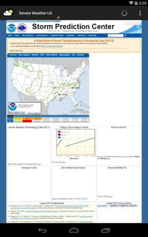 Weather Radar Forecast App screenshot 1