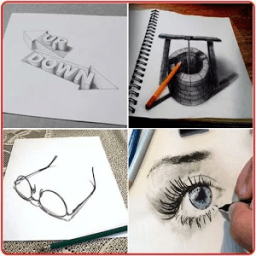 Drawing 3D Shapes Design icon