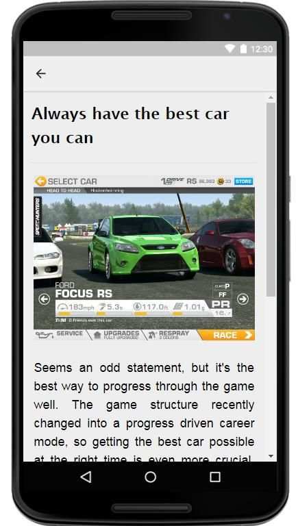 Guide Real Racing 3 screenshot 4