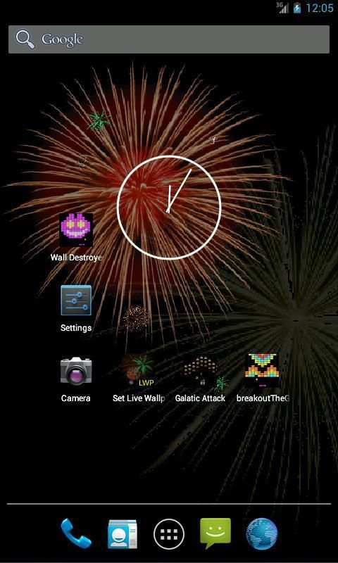 LWP Fireworks, Live Wall Paper screenshot 6