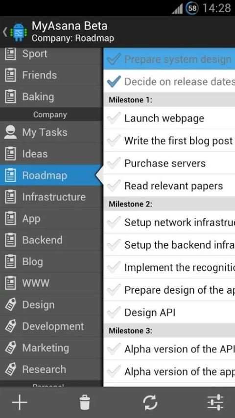 MyAsana - Asana Client скриншот 8