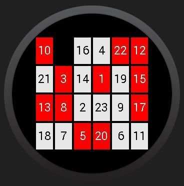 15 Puzzle for SW 2 und Wear screenshot 2