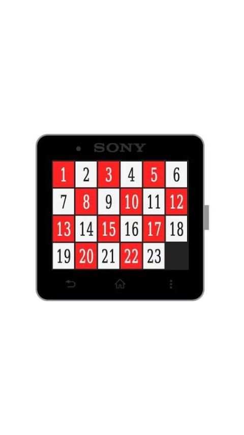 15 Puzzle for SW 2 und Wear screenshot 3