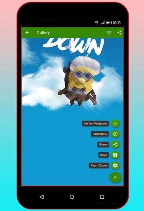 Mini Wallpaper Cute Banana скриншот 2