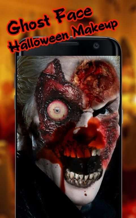 Ghost Face Changer Halloween Pro 1 تصوير الشاشة