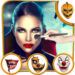 Halloween Makeup Photo Editor иконка