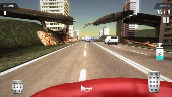 Racing Car In City screenshot 2