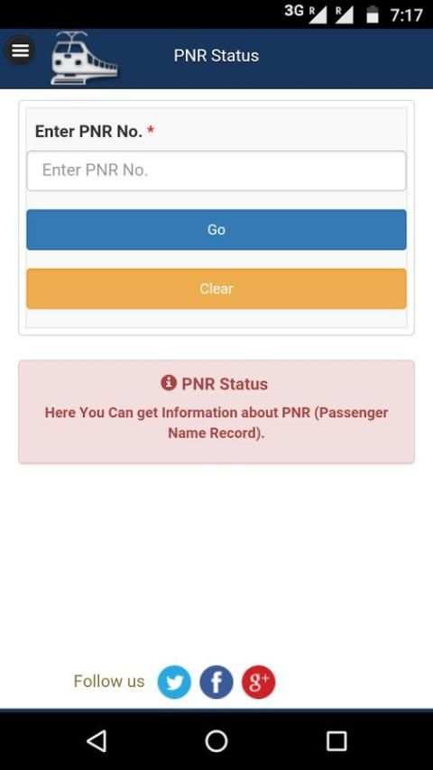 Indian Rail Train Info - Live Train Status, PNR स्क्रीनशॉट 4