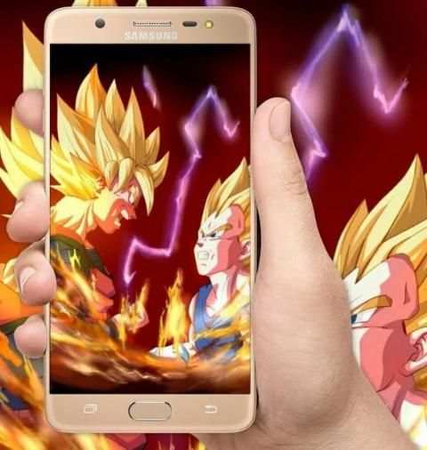 DBZ Live Wallpapers Goku Offline screenshot 6