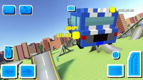 Blocky Car Driving screenshot 7