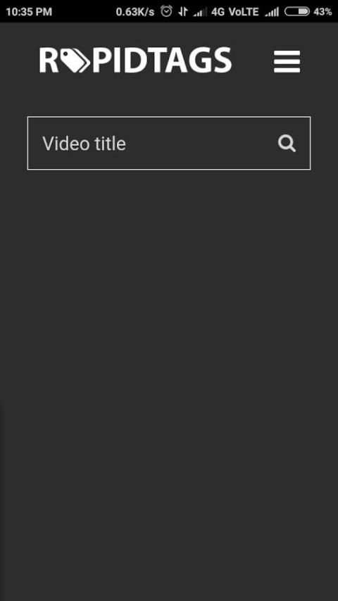 RapidTags - Best SEO YouTube Tags Generator screenshot 5
