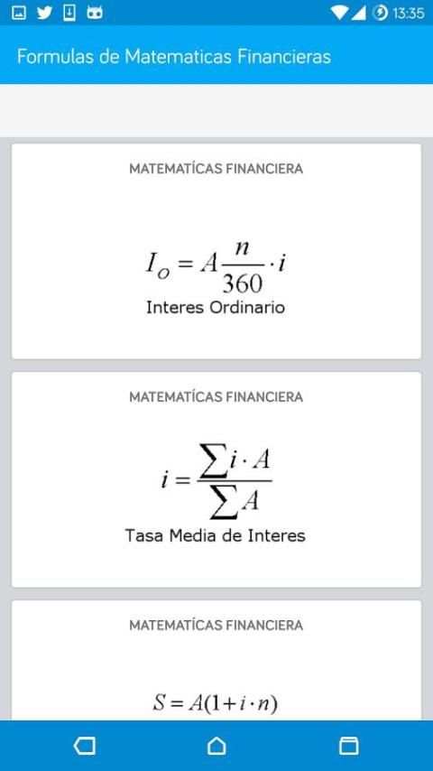 Formulas de Matemáticas Financieras скриншот 5