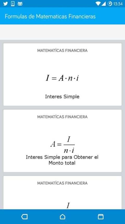 Formulas de Matemáticas Financieras скриншот 6