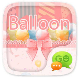 (FREE) GO SMS BALLON THEME أيقونة