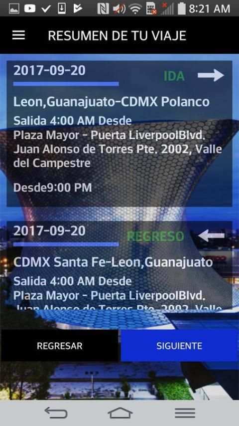 Cityvan screenshot 2