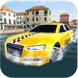 Floating Water: Taxi Driving Venice City 2018 icon