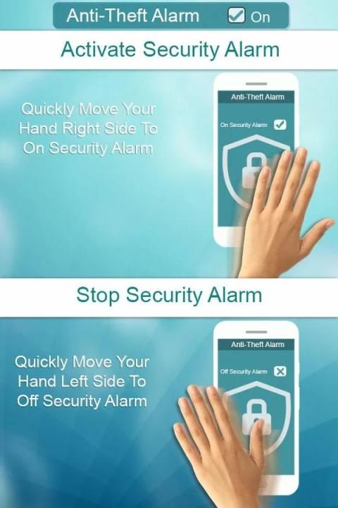 Anti Theft Alarm Phone Security 4 تصوير الشاشة