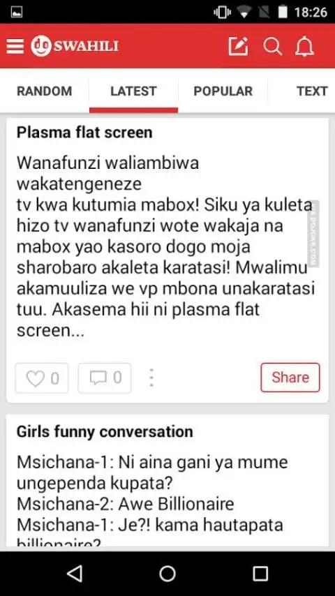 Swahili Jokes APK Download 2023 - Free - 9Apps