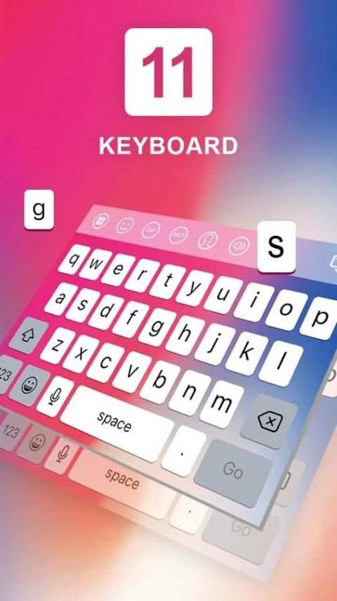 Keyboard for Phone X screenshot 2