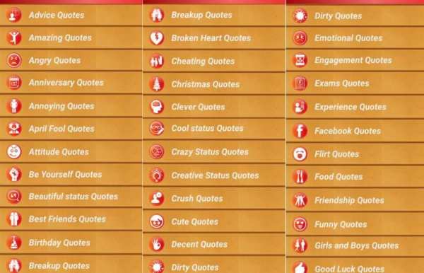All Status Messages Quotes PRO screenshot 8