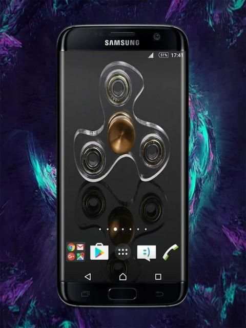 fidget spinner wallpaper HD screenshot 4