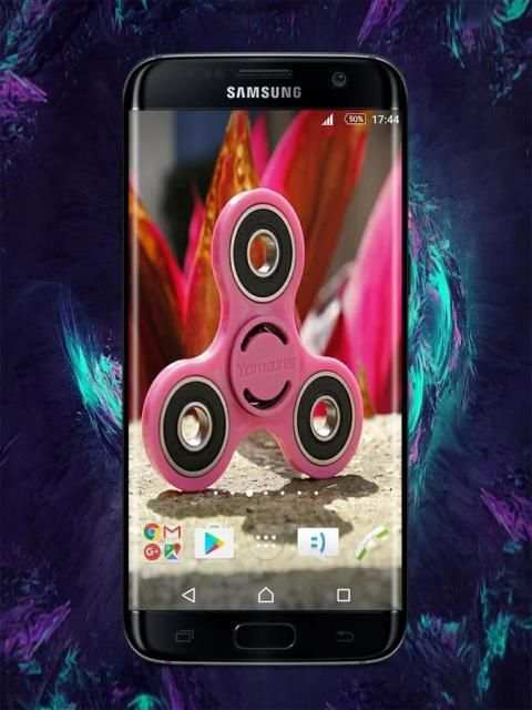 fidget spinner wallpaper HD screenshot 1