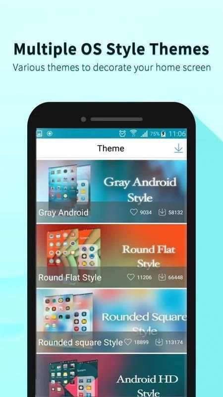Launcher for iPhone X screenshot 2