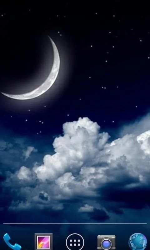Stars and Moon HD Wallpapers 7 تصوير الشاشة