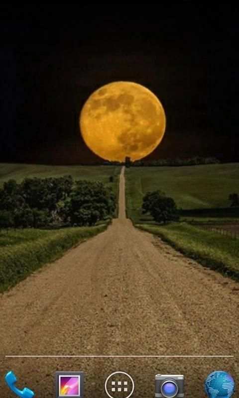 Stars and Moon HD Wallpapers 5 تصوير الشاشة