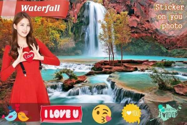Waterfall Collage Photo Editor скриншот 4