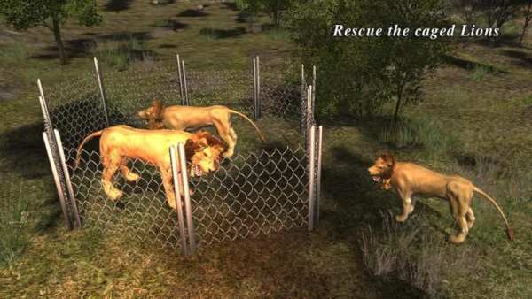 Lion Attack 3D Simulator screenshot 1