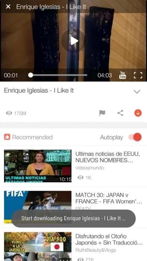 SnapTube screenshot 1