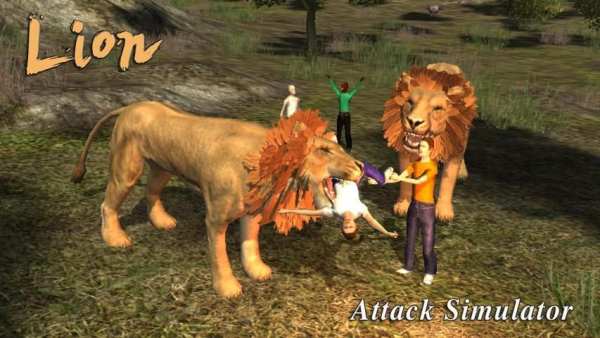 Lion Attack 3D Simulator screenshot 4